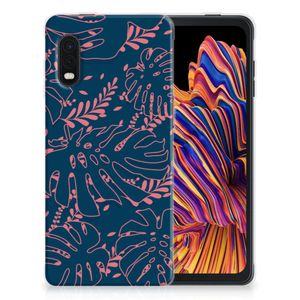 Samsung Xcover Pro TPU Case Palm Leaves