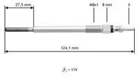 Gloeibougie VALEO, Spanning (Volt)11V, u.a. für Ford, Peugeot, Citroën, Fiat - thumbnail