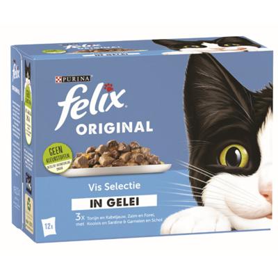 Pch vis in gelei 12p 85g - Felix