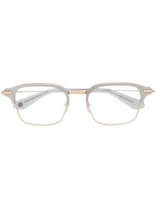 Dita Eyewear lunettes de vue Typographer à monture d'inspiration wayfarer - Gris