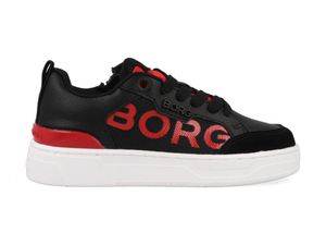 Björn Borg Sneakers T1060 LGO 0950 BLK-RED Zwart / Rood-30