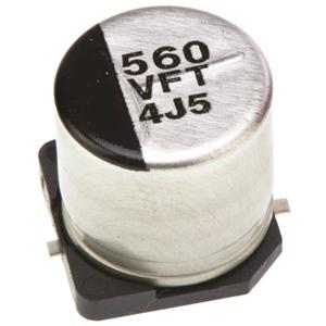 Panasonic Elektrolytische condensator SMD 560 µF 35 V 20 % (Ø) 10 mm 1 stuk(s)