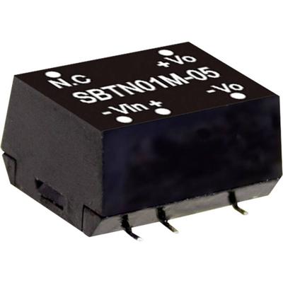 MW Mean Well SBTN01N-15 DC/DC-convertermodule 67 mA 1 W Aantal uitgangen: 1 x Inhoud 1 stuk(s)