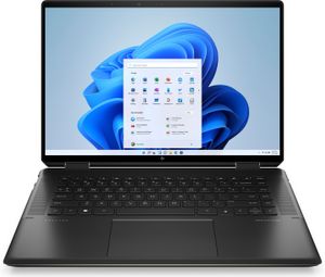 HP Spectre x360 16-f2180nd Hybride (2-in-1) 40,6 cm (16") Touchscreen UHD+ Intel® Core™ i7 i7-1360P 32 GB DDR4-SDRAM 1 TB SSD Intel Arc A370M Wi-Fi 6E (802.11ax) Windows 11 Home Zwart