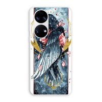Golden Raven: Huawei P50 Transparant Hoesje