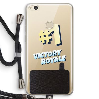 Victory Royale: Huawei Ascend P8 Lite (2017) Transparant Hoesje met koord