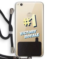 Victory Royale: Huawei Ascend P8 Lite (2017) Transparant Hoesje met koord