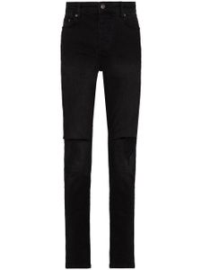 Ksubi jean slim Chitch Krow Krushed - Noir