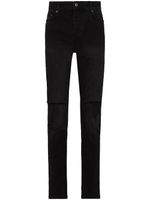 Ksubi jean slim Chitch Krow Krushed - Noir