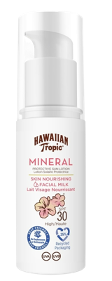 Hawaiian Tropic Mineral Protective Sun Lotion Face SPF30