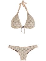 Amir Slama bikini à dos nu - Tons neutres