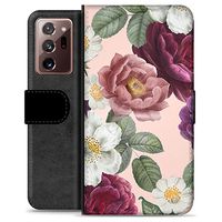 Samsung Galaxy Note20 Ultra Premium Portemonnee Hoesje - Romantische Bloemen