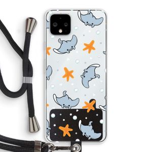 Manta: Pixel 4 XL Transparant Hoesje met koord
