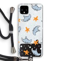 Manta: Pixel 4 XL Transparant Hoesje met koord