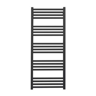 Crosswater MPRO handdoekradiator - 114x48cm - 447 watt - mat zwart MP48X1140MB