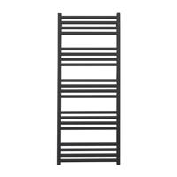 Crosswater MPRO handdoekradiator - 114x48cm - 447 watt - mat zwart MP48X1140MB