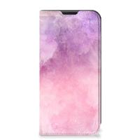 Bookcase Samsung Galaxy Xcover 6 Pro Pink Purple Paint