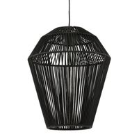 Light and Living hanglamp - zwart - metaal - 2970712