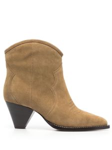 ISABEL MARANT bottines Darizo en daim - Tons neutres