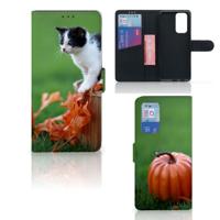 OnePlus 9 Pro | Telefoonhoesje | Met pasjeshouder | Kitten OnePlus 9 Pro | Telefoonhoesje | Met pasjeshouder | Kitten