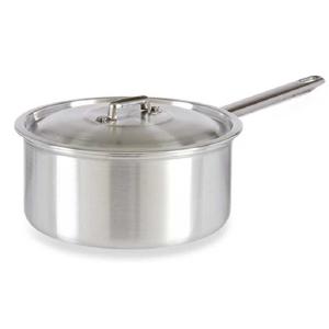Kinvara steelpan - D22 cm x H12 cm - 3 liter - aluminium - Met handige deksel - Kookpannen