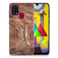 Samsung Galaxy M31 | Bumper Hoesje | Tree Trunk
