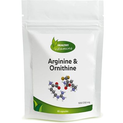 Arginine & Ornithine kopen? ✔ 60 capsules ✔ Vitaminesperpost.nl