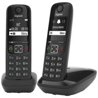 Gigaset AS690 DUO Huistelefoon Zwart
