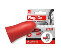 Alpine Plug & go rood (5 Paar)