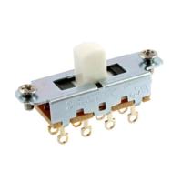 Allparts EP-0261-025 Switchcraft 3-Standen Schuifschakelaar On-On Wit