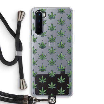 Weed: OnePlus Nord Transparant Hoesje met koord