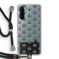Weed: OnePlus Nord Transparant Hoesje met koord