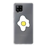 Spiegelei: Samsung Galaxy A42 5G Transparant Hoesje Spiegelei: Samsung Galaxy A42 5G Transparant Hoesje