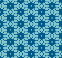Blauwe tegels behang badkamer Blauwe tegels behang badkamer