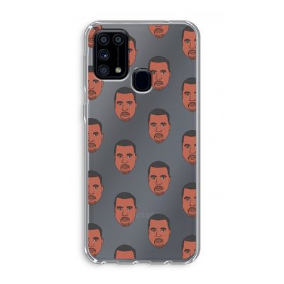 Kanye Call Me?: Samsung Galaxy M31 Transparant Hoesje