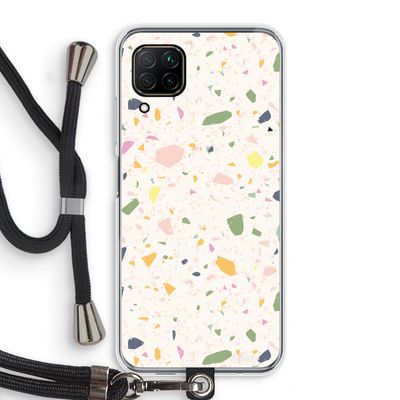 Terrazzo N°21: Huawei P40 Lite Transparant Hoesje met koord