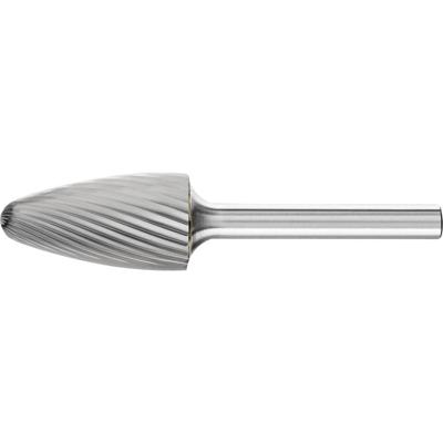 PFERD TOOLS 21117906 Freesstift Ronde boog Lengte 70 mm Afmeting, Ø 16 mm Werklengte 30 mm Schachtdiameter 6 mm