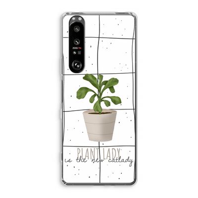 Kamerplant op vensterruit: Sony Xperia 1 III Transparant Hoesje