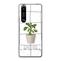 Kamerplant op vensterruit: Sony Xperia 1 III Transparant Hoesje