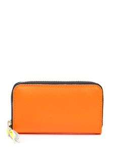 Comme Des Garçons Wallet portefeuille Super Fluo en cuir - Orange