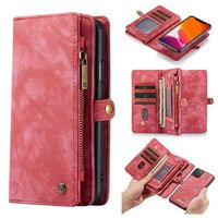 Caseme 2-in-1 Multifunctionele iPhone 11 Pro Max Wallet Case - Rood - thumbnail