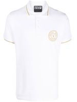 Versace Jeans Couture polo à patch logo - Blanc Versace Jeans Couture polo à patch logo - Blanc