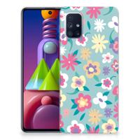 Samsung Galaxy M51 | TPU Case | Flower Power