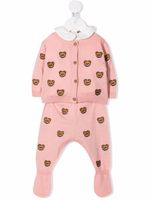 Moschino Kids pyjama à imprimé Teddy Bear - Blanc