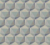 AS Creation Nara - Blauw - Hexagon - 387484