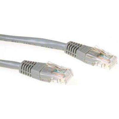 ACT Grijze 25 meter U/UTP CAT5E patchkabel met RJ45 connectoren