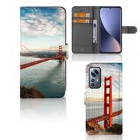 Xiaomi 12 | 12X | Flip Cover | Golden Gate Bridge