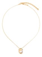 Ferragamo Halsketting met Gancini hanger - Goud - thumbnail