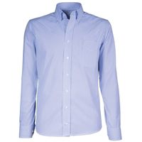 Giovanni Capraro 50-31 Heren Overhemd - Licht Blauw Geblokt - thumbnail