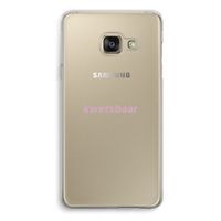 kwetsbaar: Samsung A3 (2017) Transparant Hoesje